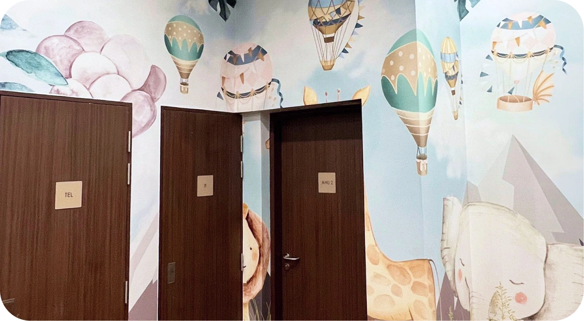 The result of Installation of Baby Animal